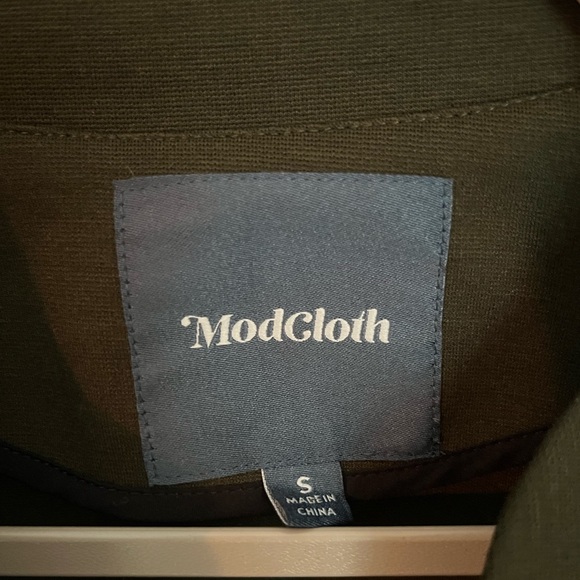 ModCloth Military Style Jacket Size Small - Picture 2 of 3